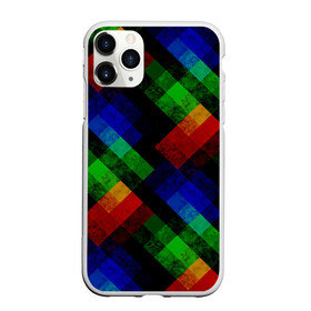 Чехол для iPhone 11 Pro матовый с принтом Разноцветный мраморный узор  в Санкт-Петербурге, Силикон |  | абстрактный | зеленый | красный | мраморный | пэчворк | радужный | разноцветный | синий | черный