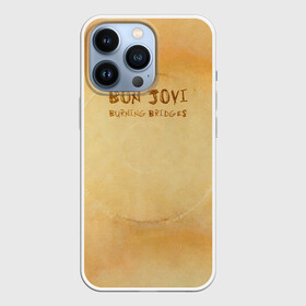 Чехол для iPhone 13 Pro с принтом Burning Bridges   Bon Jovi в Санкт-Петербурге,  |  | bon jovi | john | альбом | арена | бон | бон джови | глэм | группа | джови | джон | метал | музыка | надпись | песни | поп | попрок | рок | рокер | смайл | солист | софт | стена | хард | хеви | хевиметал