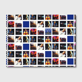 Альбом для рисования с принтом The Crush Tour - Bon Jovi в Санкт-Петербурге, 100% бумага
 | матовая бумага, плотность 200 мг. | bon jovi | john | альбом | арена | бон | бон джови | глэм | группа | джови | джон | метал | музыка | надпись | песни | поп | попрок | рок | рокер | смайл | солист | софт | стена | хард | хеви | хевиметал