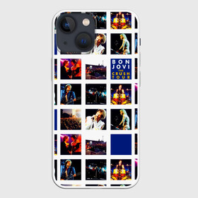 Чехол для iPhone 13 mini с принтом The Crush Tour   Bon Jovi в Санкт-Петербурге,  |  | bon jovi | john | альбом | арена | бон | бон джови | глэм | группа | джови | джон | метал | музыка | надпись | песни | поп | попрок | рок | рокер | смайл | солист | софт | стена | хард | хеви | хевиметал