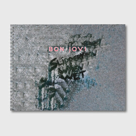 Альбом для рисования с принтом Slippery When Wet - Bon Jovi в Санкт-Петербурге, 100% бумага
 | матовая бумага, плотность 200 мг. | bon jovi | john | альбом | арена | бон | бон джови | глэм | группа | джови | джон | метал | музыка | надпись | песни | поп | попрок | рок | рокер | смайл | солист | софт | стена | хард | хеви | хевиметал