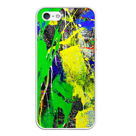 Чехол для iPhone 5/5S матовый с принтом Брызги красок | Grunge Paints в Санкт-Петербурге, Силикон | Область печати: задняя сторона чехла, без боковых панелей | Тематика изображения на принте: abstract | color | dye | grunge | grunge paints | paint | paints | splashes of paint | texture | абстракция | брызги | брызги красок | гранж | колорит | краски | текстура