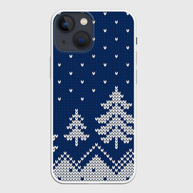 Чехол для iPhone 13 mini с принтом Зимняя ночь в Санкт-Петербурге,  |  | Тематика изображения на принте: арт | вязаный рисунок | вязь | зима | зимняя ночь | лес | новый год | ночь | рисунок | рождество | снег | снеговик | снеговики | снежинка | снежинки