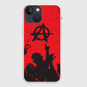 Чехол для iPhone 13 mini с принтом АНАРХИЯ | СВОБОДА (Z) в Санкт-Петербурге,  |  | anarchy | riot | rock | анархия | бунт | знаки | музыка | панки | рок | свобода | символ | символика