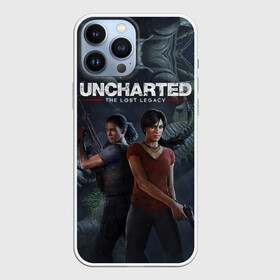 Чехол для iPhone 13 Pro Max с принтом Uncharted The Lost Legacy в Санкт-Петербурге,  |  | a thiefs end | chloe frazer | elena fisher | games | nathan nate drake | naughty dog | playstation 5 | ps 5 | the lost legacy | uncharted | victor sully sullivan | виктор салли салливан | елена фишер | игры | неизведанное | нейтан нейт дрейк | хлоя фрейзе