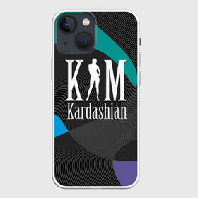 Чехол для iPhone 13 mini с принтом Ким Кардашьян в Санкт-Петербурге,  |  | clothing style | emblem | fashion brand | graphic design | kim kardashian | lines | графический дизайн | ким кардашьян | линии | модный брэнд | стиль одежды | эмблема