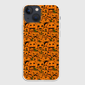 Чехол для iPhone 13 mini с принтом HALLOWEEN в Санкт-Петербурге,  |  | halloween | holiday | pumpkin | samayn | vampire | zombie | вампир | ведьма | вечеринка | день всех святых | зомби | карнавал | маскарад | мертвец | оборотень | привидение | самайн | светильник джека | страшный джек | труп
