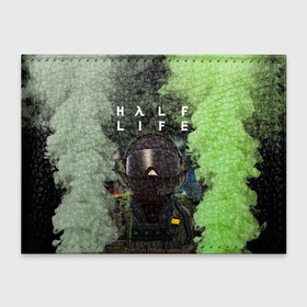Обложка для студенческого билета с принтом Opposing Force | Half Life (+спина) в Санкт-Петербурге, натуральная кожа | Размер: 11*8 см; Печать на всей внешней стороне | aperture laboratories | black mesa | half life | logo | opposing force | valve | блэк меса | вэлв | лого | логотип | халф лайф