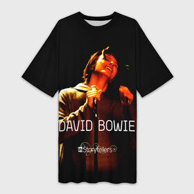 Платье-футболка 3D с принтом VH1 Storytellers  David Bowie в Санкт-Петербурге,  |  | Тематика изображения на принте: david bowie | альтернативный | арт | боуи | глэм | девид | джаз | дэвед | дэвид | музыка | музыкант | певец | поп | психоделический | рок | соул | хард | экспериментальный | электронная | эмбиент