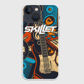 Чехол для iPhone 13 mini с принтом Skillet | Скиллет (Z) в Санкт-Петербурге,  |  | skillet | альтернативный метал | альтернативный рок | джен леджер | джон купер | индастриал метал | кори купер | сет моррисон | хард рок | христианский метал | христианский рок