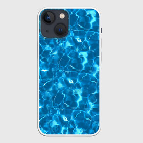 Чехол для iPhone 13 mini с принтом Текстура Воды (Море) в Санкт-Петербурге,  |  | blue | ocean | pool | sea | бассейн | вода | волны | лето | море | океан | текстура | узоры