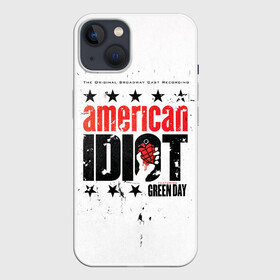 Чехол для iPhone 13 с принтом American Idiot: The Original Broadway Cast Recording   Green Day в Санкт-Петербурге,  |  | american idiot | green day | альтернативный | билли джо армстронг | греен дай | грин дей | гриндей | группа | зелёный день | майк дёрнт | музыка | панк | поп | поппанк | рок | тре кул