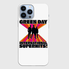 Чехол для iPhone 13 Pro Max с принтом International Superhits Green Day в Санкт-Петербурге,  |  | american idiot | green day | альтернативный | билли джо армстронг | греен дай | грин дей | гриндей | группа | зелёный день | майк дёрнт | музыка | панк | поп | поппанк | рок | тре кул