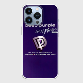Чехол для iPhone 13 Pro с принтом Deep Purple   Live at Montreux 1996 в Санкт-Петербурге,  |  | Тематика изображения на принте: deep purple | альбом | гловер | группа | дееп | деп | ди | дип перпл | диперпл | дипперпл | иэн гиллан | иэн пэйс | лого | логотип | метал | морс | пепл | прогрессивный | психоделический | рок | символ | хард