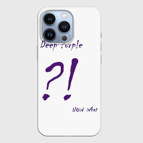 Чехол для iPhone 13 Pro с принтом Now What Deep Purple в Санкт-Петербурге,  |  | deep purple | альбом | гловер | группа | дееп | деп | ди | дип перпл | диперпл | дипперпл | иэн гиллан | иэн пэйс | лого | логотип | метал | морс | пепл | прогрессивный | психоделический | рок | символ | хард