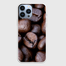 Чехол для iPhone 13 Pro Max с принтом Кофейные зёрна в Санкт-Петербурге,  |  | абстрактные | абстрактный | абстракция | еда | зёрна | зерно | зерновые | кофе | кофеёк | кофейные | напитки | напиток | питьё