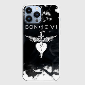 Чехол для iPhone 13 Pro Max с принтом BON JOVI   БОН ДЖОВИ в Санкт-Петербурге,  |  | Тематика изображения на принте: bon jovi | have a nice day | john | альбом | арена | бон | бон джови | глэм | группа | джови | джон | метал | музыка | надпись | песни | поп | попрок | рок | рокер | смайл | солист | софт | стена | хард | хеви | хевиметал