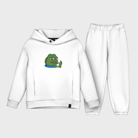 Детский костюм хлопок Oversize с принтом pepe, pepe love, пепе лов в Санкт-Петербурге,  |  | frog pepe | happy | happy new year | mem | meme | peepo | pepe | pepe love | pepelove | twitch | лове | лягушка пепе | лягушонок | лягушонок пепе | пепе лов