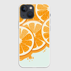 Чехол для iPhone 13 mini с принтом АПЕЛЬСИН | ORANGE в Санкт-Петербурге,  |  | citrus | orange | summer | апельсин | витамин | витамины | лето | цитрус | цитрусовый | цитрусовый микс