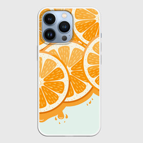 Чехол для iPhone 13 Pro с принтом АПЕЛЬСИН | ORANGE в Санкт-Петербурге,  |  | citrus | orange | summer | апельсин | витамин | витамины | лето | цитрус | цитрусовый | цитрусовый микс