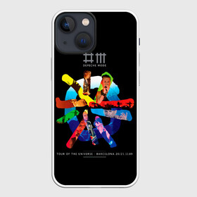 Чехол для iPhone 13 mini с принтом Tour of the Universe: Barcelona   Depeche Mode в Санкт-Петербурге,  |  | depeche mode | альбом | альтернативный | вестник моды | группа | депеш мод | депешмод | дэйв гаан | индастриал | лица | лого | логотип | мартин гор | музыка | новая волна | портреты | рок | синти поп | черная