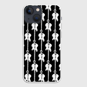 Чехол для iPhone 13 mini с принтом GUITAR ELECTRIC в Санкт-Петербурге,  |  | guitar | instrument | motif | musician | patterns