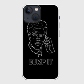 Чехол для iPhone 13 mini с принтом Богданов Dump It в Санкт-Петербурге,  |  | bogdanoff | crypto | cryptocurrency | dump it | memes. крипта | биткоин | богданов | братья богдановы | криптовалюта | мем | мемы | пластические операции | эфир