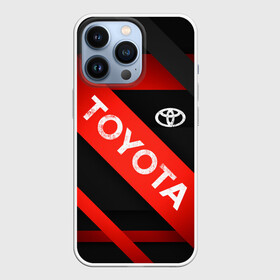 Чехол для iPhone 13 Pro с принтом TOYOTA LINES в Санкт-Петербурге,  |  | toyota | авто | автомобиль | логотип | машина | надпись | текстура | тоета | тойота