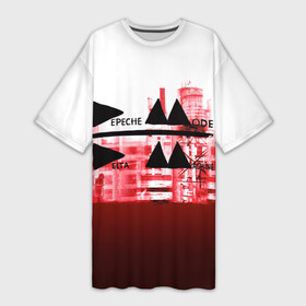 Платье-футболка 3D с принтом Delta Machine  Depeche Mode в Санкт-Петербурге,  |  | depeche mode | альбом | альтернативный | вестник моды | группа | депеш мод | депешмод | дэйв гаан | индастриал | мартин гор | музыка | новая волна | рок | синти поп | электроник | энди флетчер
