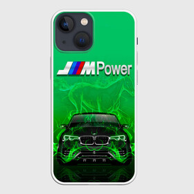Чехол для iPhone 13 mini с принтом BMW GREEN STYLE в Санкт-Петербурге,  |  | auto | bmw | car | cool | fire | flame | germany | green | horse | авто | бмв | бумер | бэха | германия | зеленый | машина | немец | огонь | тачки