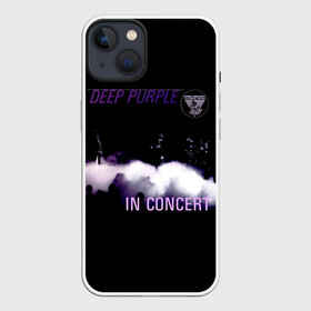 Чехол для iPhone 13 с принтом Live at Long Beach 1976   Deep Purple в Санкт-Петербурге,  |  | deep purple | альбом | гловер | группа | дееп | деп | ди | дип перпл | диперпл | дипперпл | иэн гиллан | иэн пэйс | лого | логотип | метал | морс | пепл | прогрессивный | психоделический | рок | символ | хард