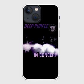 Чехол для iPhone 13 mini с принтом Live at Long Beach 1976   Deep Purple в Санкт-Петербурге,  |  | deep purple | альбом | гловер | группа | дееп | деп | ди | дип перпл | диперпл | дипперпл | иэн гиллан | иэн пэйс | лого | логотип | метал | морс | пепл | прогрессивный | психоделический | рок | символ | хард