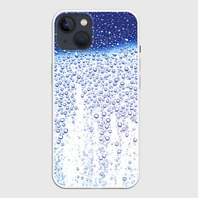 Чехол для iPhone 13 с принтом После дождя в Санкт-Петербурге,  |  | after rain | condensation | dew | drops | shine | wet | блеск | капли | конденсат | мокрое | после дождя | роса | стекло
