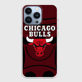 Чехол для iPhone 13 Pro с принтом CHICAGO BULLS | ЧИКАГО БУЛЛС НА ФОНЕ в Санкт-Петербурге,  |  | 23 | bulls | chicago bulls | jordan | logo | michael jordan | nba | paris saint germain | psg | red | sport | быки | джордан | лого | майкл джордан | псж | спорт | чикаго буллс