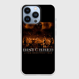 Чехол для iPhone 13 Pro с принтом Live  Indestructible в Санкт-Петербурге,  |  | disturbed | альтернативный | встревоженные | группа | джон мойер | дистербд | дистербед | дэвид дрейман | дэн дониган | майк венгрен | метал | ню | нюметал | рок | хеви | хевиметал