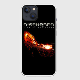 Чехол для iPhone 13 с принтом Live at Red Rocks   Disturbed в Санкт-Петербурге,  |  | disturbed | альтернативный | встревоженные | группа | джон мойер | дистербд | дистербед | дэвид дрейман | дэн дониган | майк венгрен | метал | ню | нюметал | рок | хеви | хевиметал