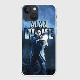 Чехол для iPhone 13 mini с принтом Alan Wake   Алан Уэйк в Санкт-Петербурге,  |  | alan wake | алан уэйк | алан уэйк игра | алан уэйк ремастер | триллер | хоррор игры | экшн триллер