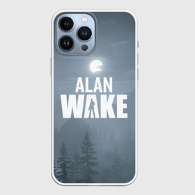 Чехол для iPhone 13 Pro Max с принтом Алан Уэйк: Полнолуние в Санкт-Петербурге,  |  | alan wake | алан уэйк | игра | экшен триллер