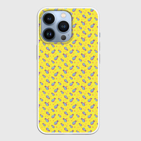 Чехол для iPhone 13 Pro с принтом Pineapple Pattern в Санкт-Петербурге,  |  | pineapple | ананас | ананасик | ананасовый узор | праздник | фрукты