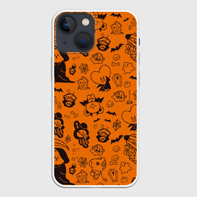 Чехол для iPhone 13 mini с принтом Spooky Halloween  BT21 | BTS в Санкт-Петербурге,  |  | army | bangtan | bangtan boys | bt21 | bts | h | hoseok | j hope | jeon jungkook | jhope | jimin | jin | jung hoseok | jungkook | kim namjoon | kim seokjin | kim taehyung | korean | kpop | love yourself | mang | meme | min yoongi | namjoon | park jimin | 