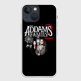 Чехол для iPhone 13 mini с принтом Адамсы в Санкт-Петербурге,  |  | halloween | the addams family 2 | адамсы | гомес | горящий тур | мартиша | мультфильм | семейка аддамс | ужасы | хэллоуин
