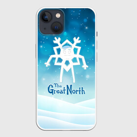 Чехол для iPhone 13 с принтом The Great North | Великий север | Снежин в Санкт-Петербурге,  |  | cartoon | great north | the great north | tv series | аляска | великий север | мульт | мультфильм | сериал | снежик | снежинка