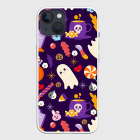 Чехол для iPhone 13 с принтом HALLOWEEN BTS BT21 PATTERN | БТ21 БТС ХЕЛЛОУИН в Санкт-Петербурге,  |  | army | bangtan boys | bt21 | bts | bts stickers | chimmy | cooky | koya | mang | monster | rap monster | rapmon | rj | rm | shooky | tata | van | бтс | ви | джейхоуп | джонгук | реп монстр | стикеры bts | сюга | чимин | чин