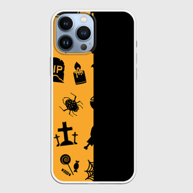 Чехол для iPhone 13 Pro Max с принтом ЧЕРНО ОРАНЖЕВЫЙ ХЭЛЛОУИН в Санкт-Петербурге,  |  | halloween | haloween | pumpkin | тыква | хеллоин | хеллоуин | хелоин | хелоуин | хэллоин | хэллоуин | хэлоин | хэлоуин