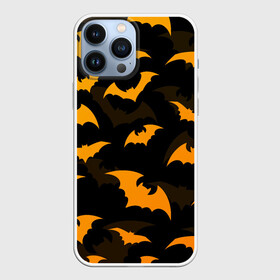 Чехол для iPhone 13 Pro Max с принтом ЛЕТУЧИЕ МЫШИ НОЧЬ ХЕЛЛОУИН   HALLOWEEN NIGHT BATS в Санкт-Петербурге,  |  | bats | bones | ghost | halloween | night | pumpkin | skull | кости | летучие мыши | ночь | приведение | призрак | скелет | тыква | хеллоуин | хоррор | хэллоуин