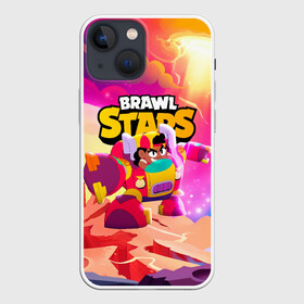 Чехол для iPhone 13 mini с принтом Опасная Meg Brawl Stars в Санкт-Петербурге,  |  | Тематика изображения на принте: brawl | brawl stars | brawlstars | mec | meg | бравл | бравлстарс | мег | мек | мэг | мэк