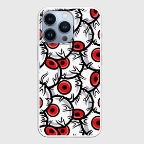 Чехол для iPhone 13 Pro с принтом HALLOWEEN EYES   ХЕЛЛОУИН ГЛАЗА в Санкт-Петербурге,  |  | bats | bones | eye | ghost | halloween | pumpkin | skull | аниме | глаза | кости | летучие мыши | манго | приведение | призрак | скелет | тыква | хеллоуин | хоррор | хэллоуин