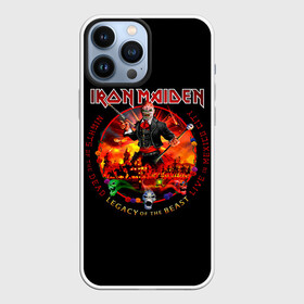 Чехол для iPhone 13 Pro Max с принтом Nights of the Dead, Legacy of the Beast   Iron Maiden в Санкт-Петербурге,  |  | iron maiden | адриан смит | айран | айрон | группа | дэйв мюррей | железная дева | ирон | майден | мейд | мейден | метал | мрачный | музыка | песни | рок | стив харрис | тяжелый | хеви | хевиметал