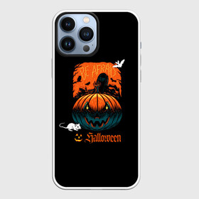 Чехол для iPhone 13 Pro Max с принтом Кладбище Halloween в Санкт-Петербурге,  |  | 31 октября | halloween | день всех святых | летучая мышь | праздник | тыква | хэллоуин | хэлоуин