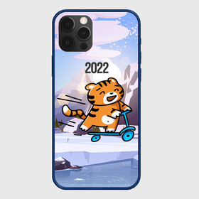 Чехол для iPhone 12 Pro Max с принтом Тигренок  на  самокате в Санкт-Петербурге, Силикон |  | 2022 | год тигра | новый год | новый год 2022 | символ года | тигр | тигренок | тигрица | тигры